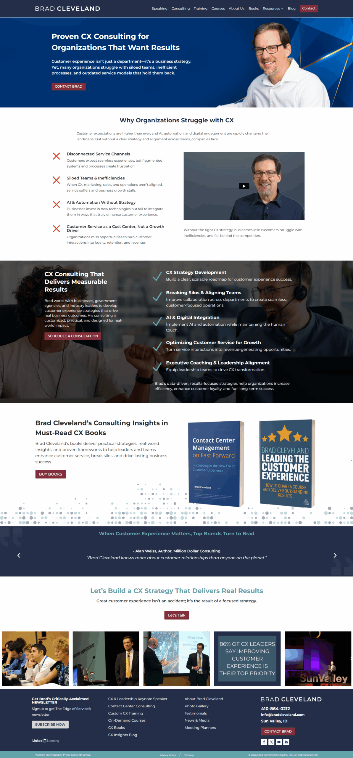 Brad Consulting Page