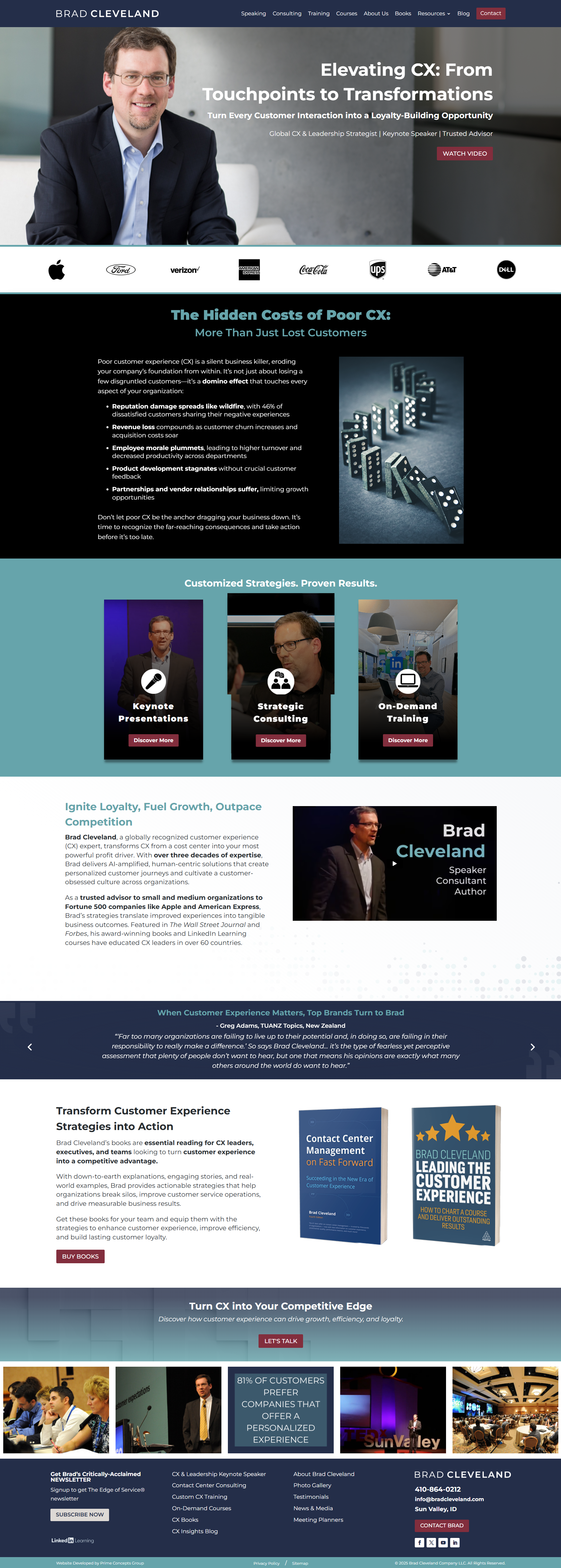 Brad Cleveland Home Page