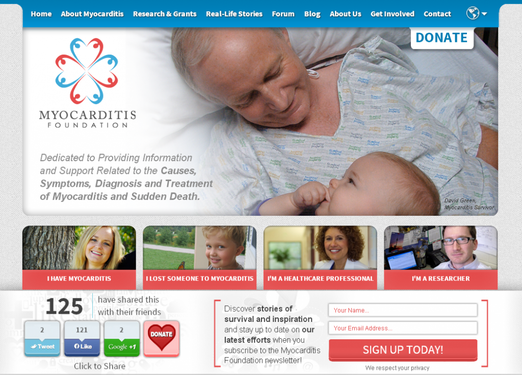 Non-Profit Website Design by Prime Concepts Group